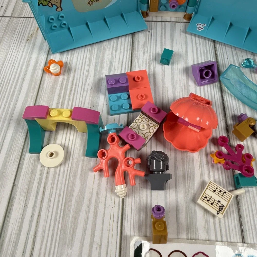 LEGO‎ #43176 Disney Princess Ariel's Storybook Adventures (43176) INCOMPLETE